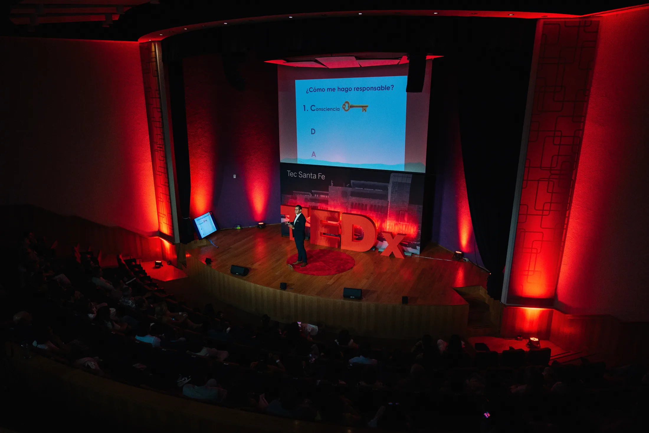 TEDx Tec Santa Fe event photograph by Ludovic Delot
