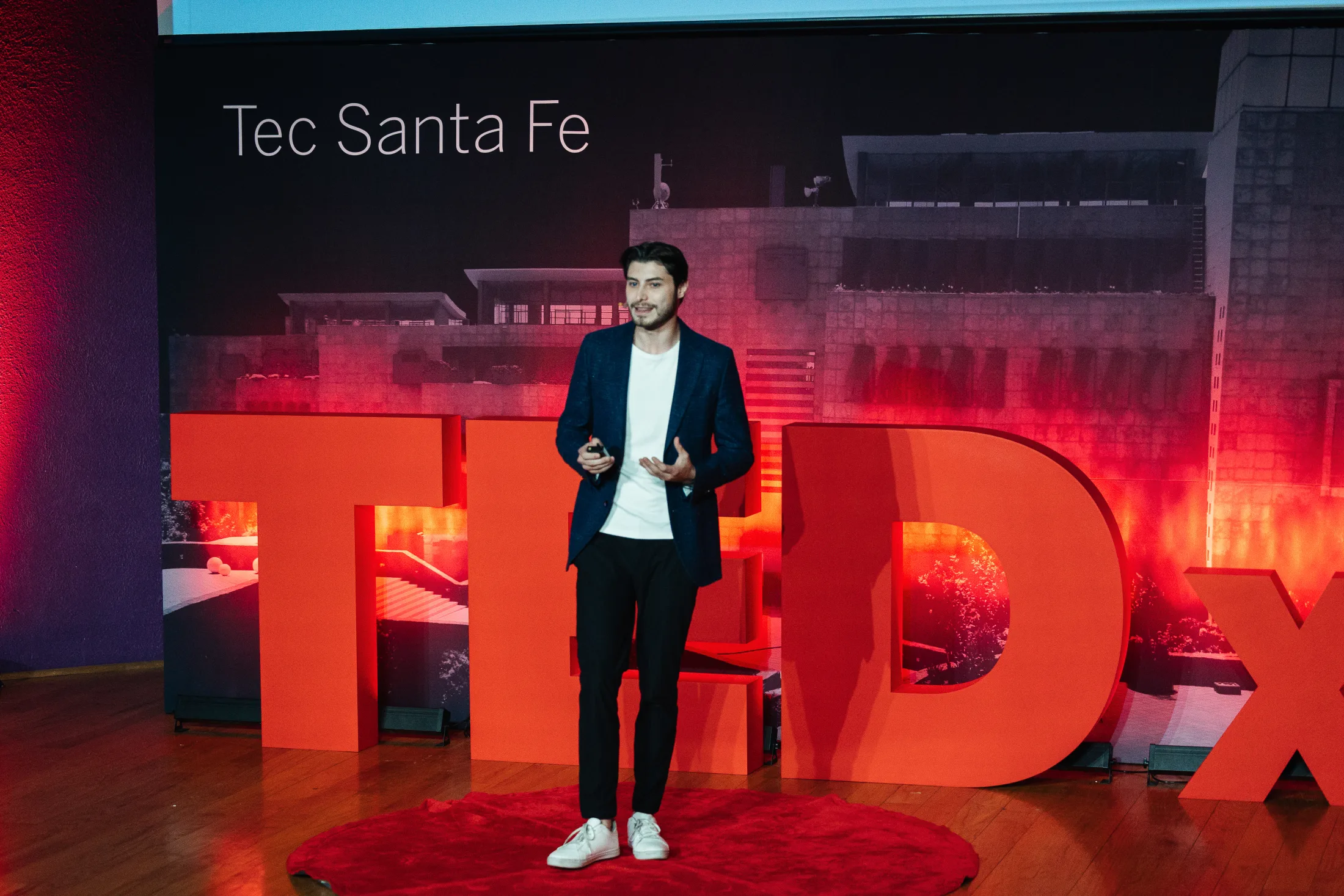 TEDx Tec Santa Fe event photograph by Ludovic Delot