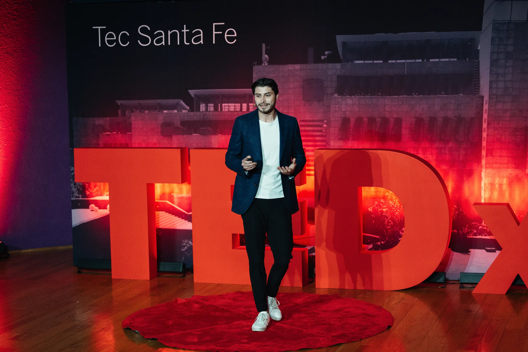 TEDx Tec Santa Fe event photograph by Ludovic Delot