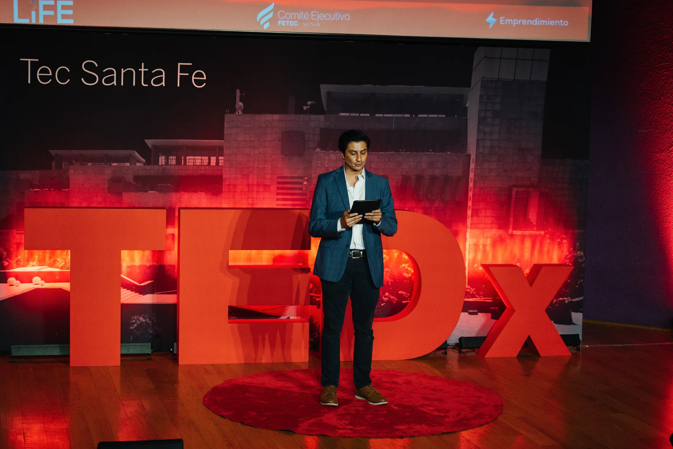 TEDx Tec Santa Fe event photograph by Ludovic Delot