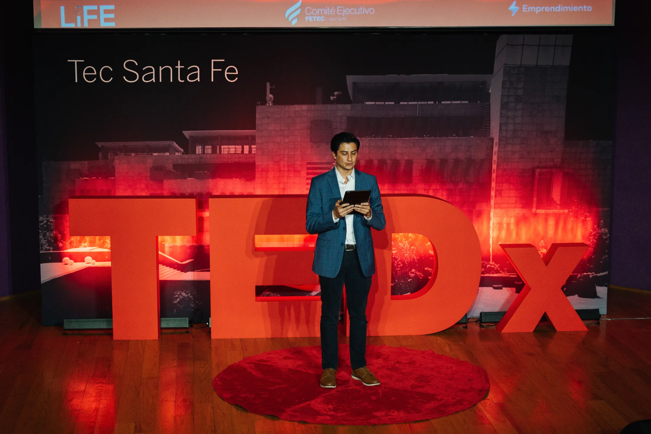 TEDx Tec Santa Fe event photograph by Ludovic Delot