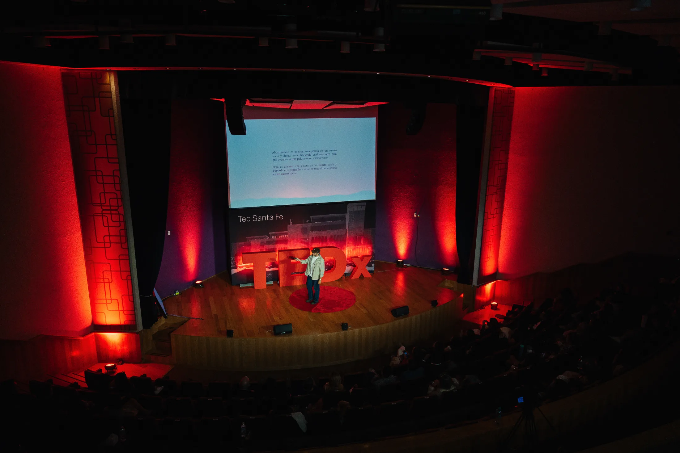 TEDx Tec Santa Fe event photograph by Ludovic Delot