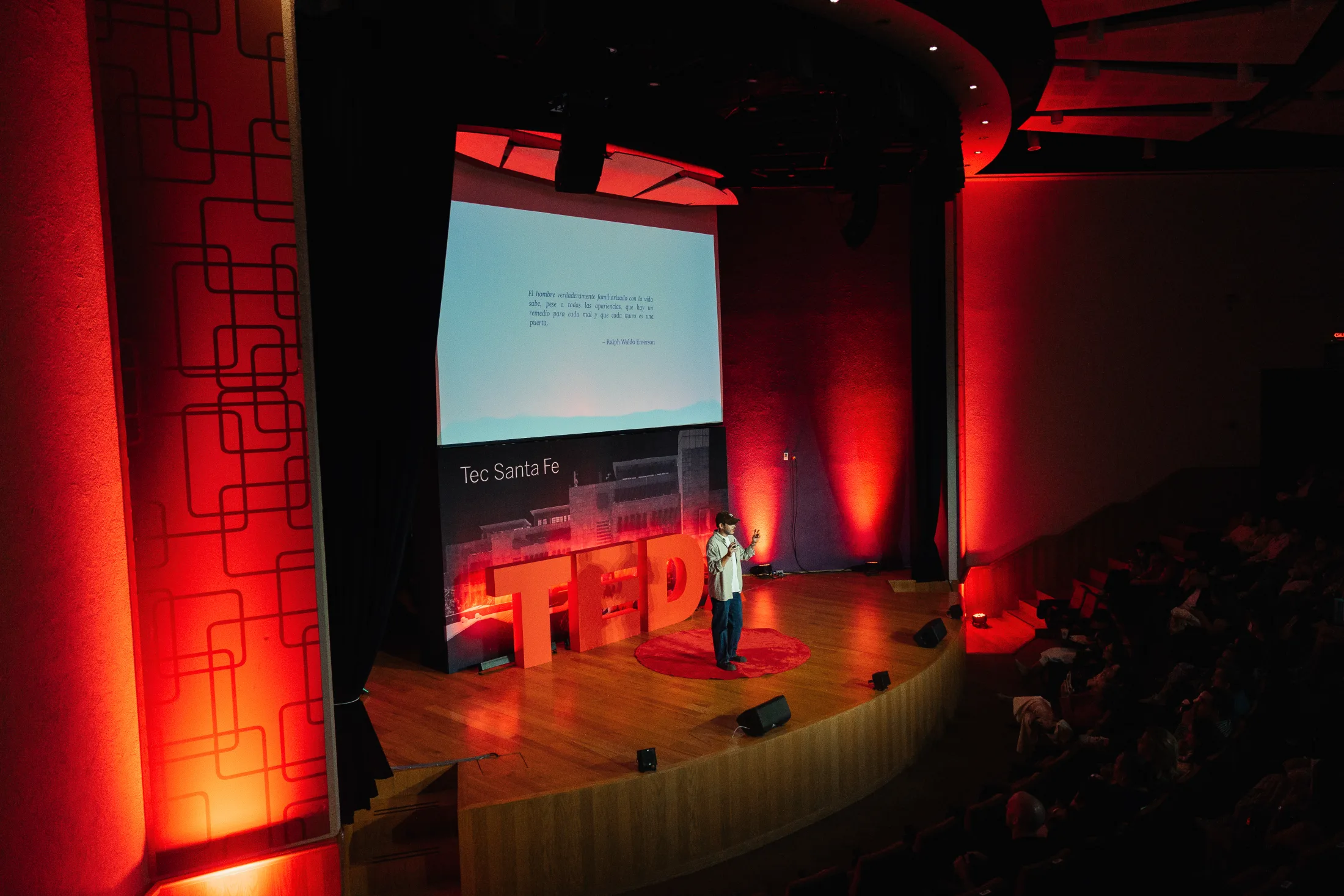 TEDx Tec Santa Fe event photograph by Ludovic Delot